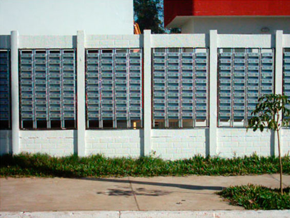 Instalação externa vista Frontal